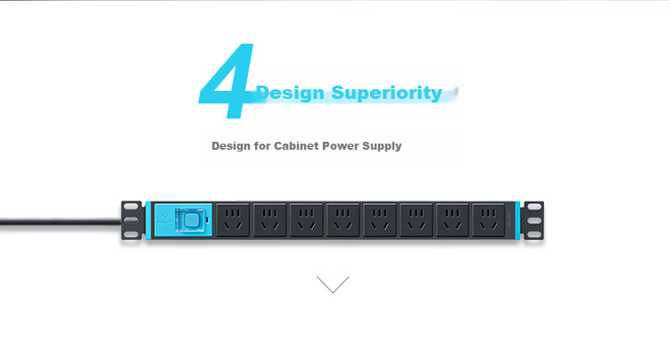 BULL PDU Desktop Gaming Cabinet Power Strip/Extension Cord/Surge Protector, 8 Outlets with Master Switch, 3-Meter Standard Size, New And Old National Standards Mixed Delivery 1080/108E 5