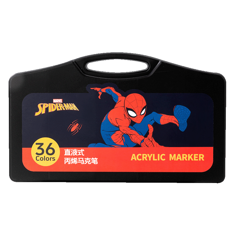 Disney Acrylic Markers 36 Colors Art Student Special Primary School Stationery Paint Pens Waterproof Graffiti Paint Pens A60190A1-36 Watercolor Pens