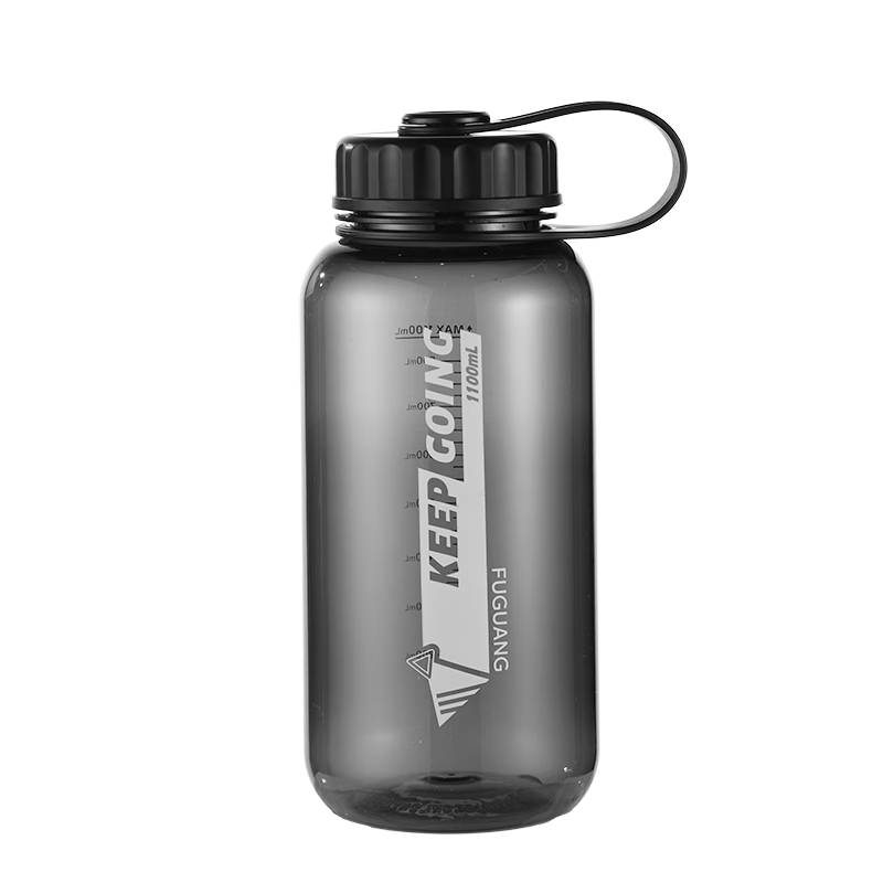 Fuguang Large Capacity Plastic Water Bottle Sports Water Flask Straw Cup Outdoor Portable Travel Space Cup Summer