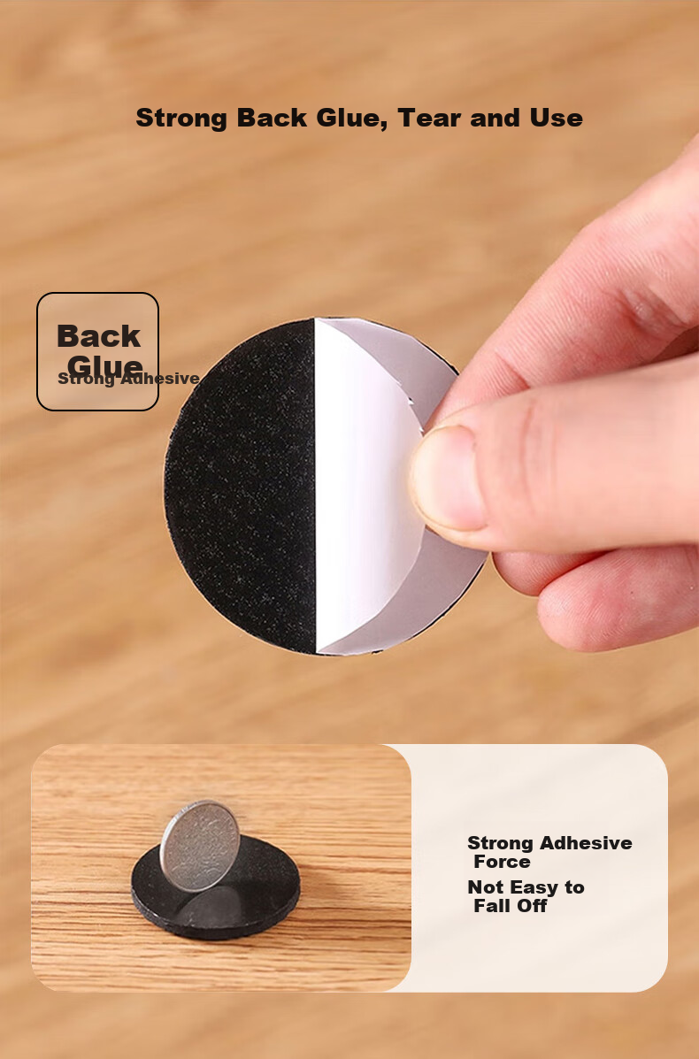 Baoshi Chair Leg Pads, Cuttable Stool And Table Foot Covers, Thickened Wear-Resistant Non-Slip Stickers, Anti-Ring Furniture Protection Pads 7