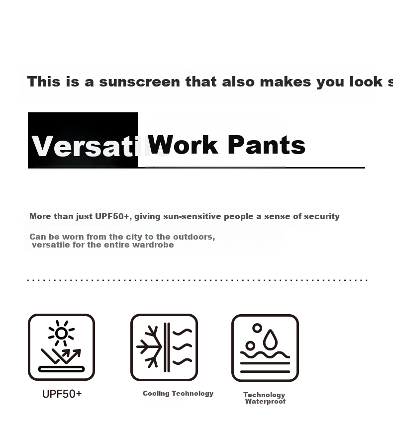 VVC Women's Casual Pants, Spring And Summer Sun Protection Cargo Pants, Wide-Leg Two-Way Wear, Quick-Dry Cool Feeling Patrol Pants, Olive Green, M 1