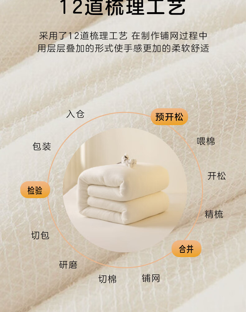 Ran Brand Classic Cotton Quilt Xinjiang Cotton Core Bedding Dormitory Single Mattress Quilt Autumn Winter Quilt 6 Jin 1.5x2m 1