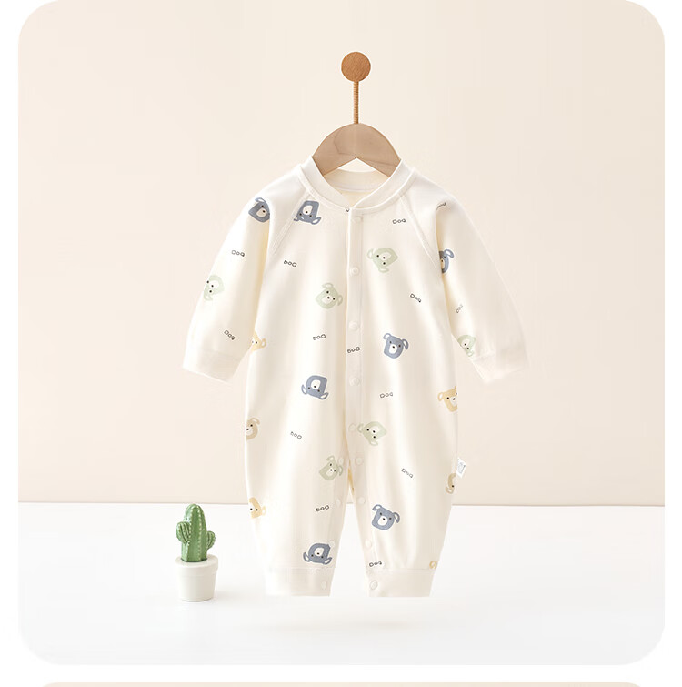 JOYNCLEON Infant Romper Spring Summer Pure Cotton Clothing Class A Newborn Baby Sleepwear Jlt20288 12