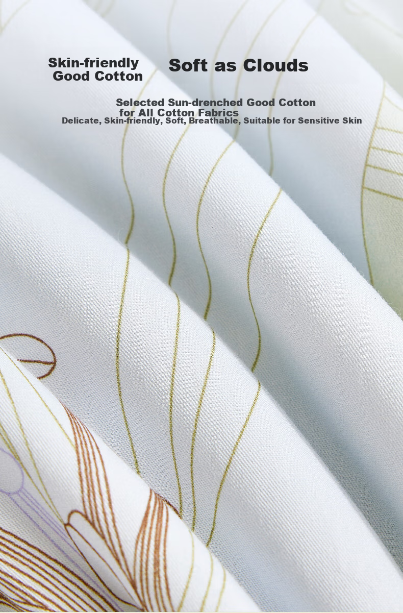Luolai Home Textiles Skin-friendly 100% Cotton Summer Quilt 7A Grade Antibacterial and Mite-proof Washable Air Conditioning Quilt Core 200*230 Blue 2