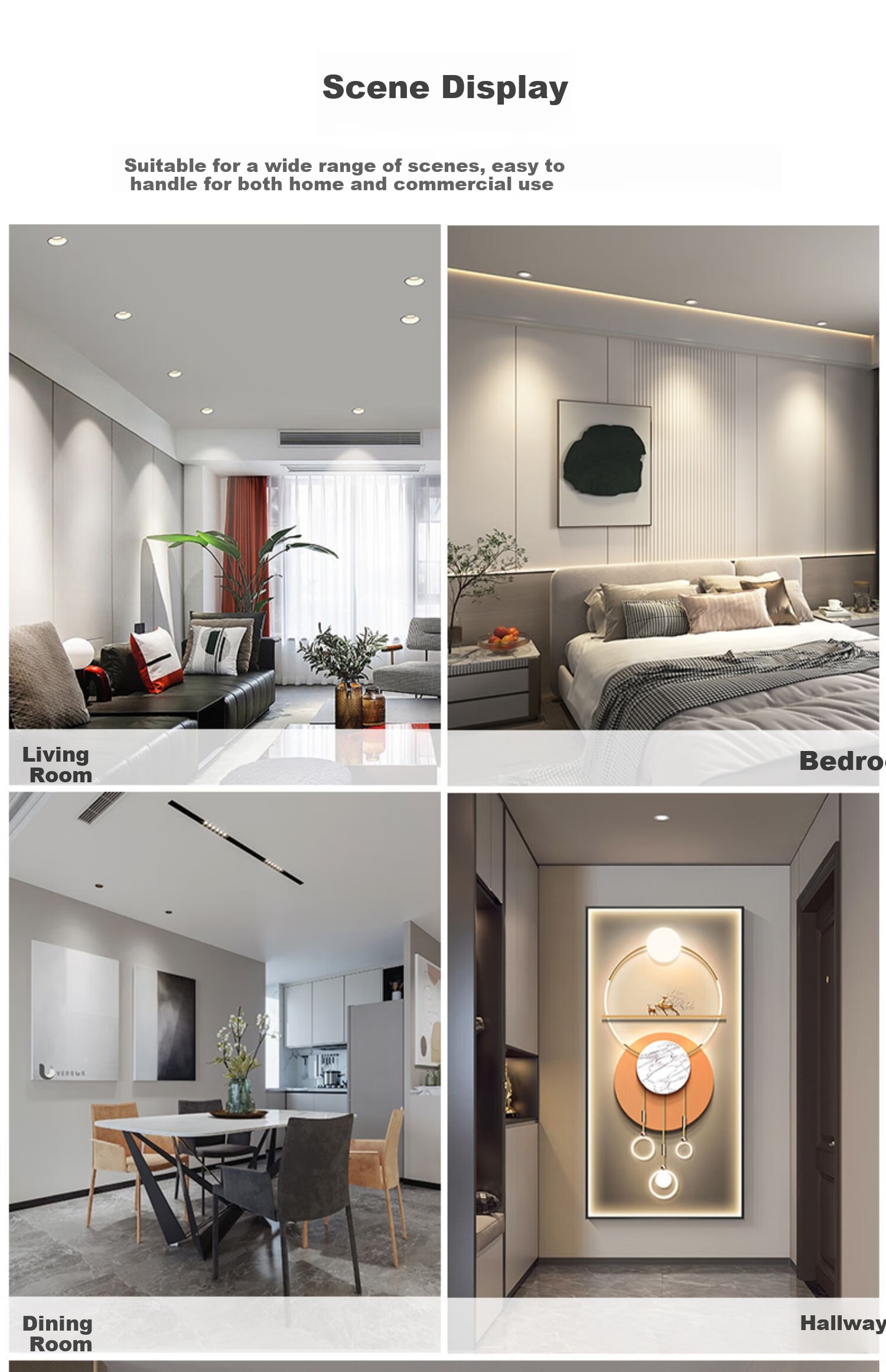 FSL Foshan Lighting LED Recessed Downlight Anti-Glare Living Room Ceiling Light 2.5 Inch 6W Tri-Color Adjustable Aperture 75mm 16
