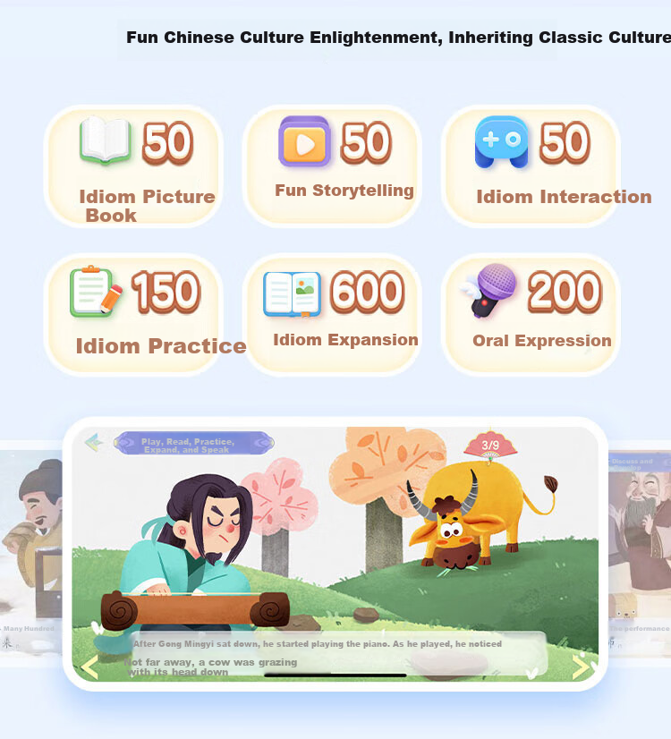 Hongen English Enlightenment Membership Lifetime Package ABC Alphabet Early Education for Children, Birthday And Back-To Gift for Ages 3-6 4