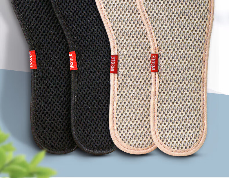 Zusheng 5 Pairs Bamboo Charcoal Insoles Men Odor-Resistant Breathable Sweat-Absorbing Deodorizing Military Training Women Sports Leather Disposable Insoles 2
