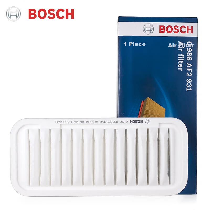 BOSCH Air Filter Element Air Cleaner 0986AF2931 (Suitable for Panda/View X1/Globus Eagle Freedom Ship/BYD F0/FAW AV6)