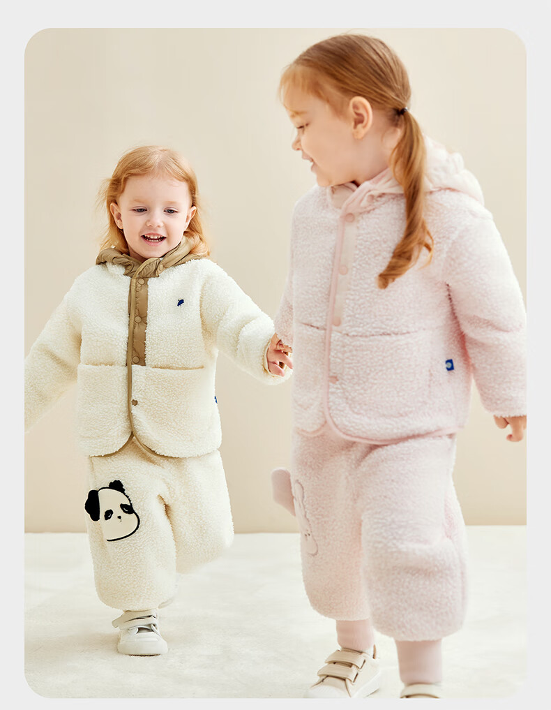 Babycare Children's Autumn Winter Thickened Jacket Girls Boys Casual Warm Baby Coat Cloud Gray 110 11