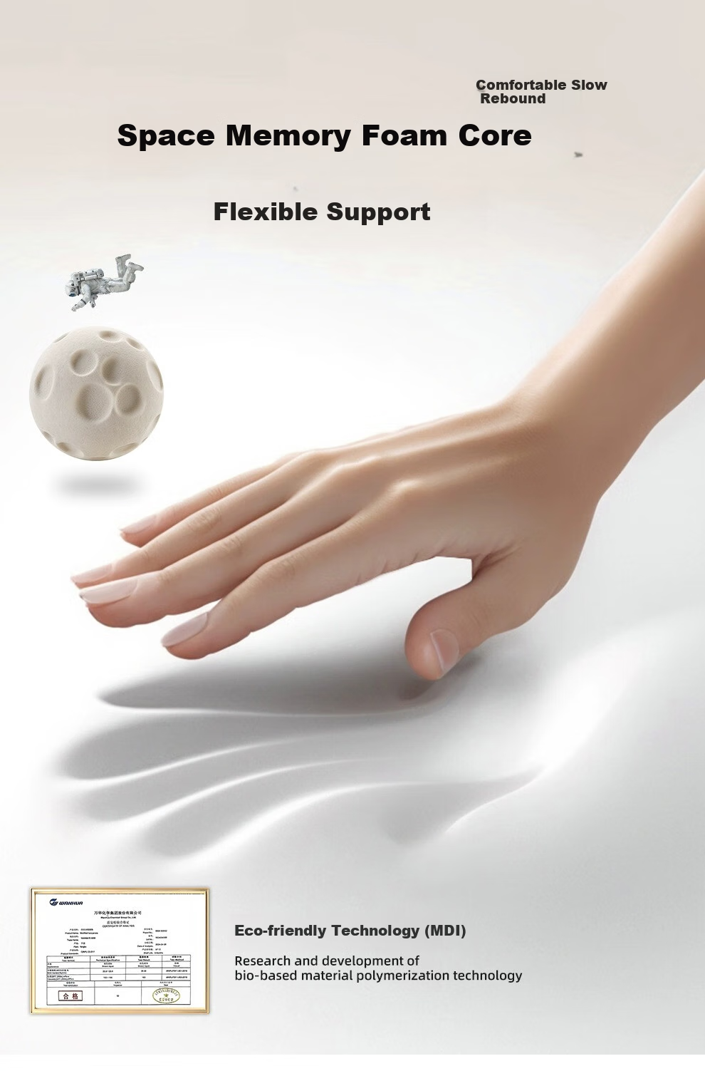 JEPPE [Class A] U-Shaped Neck Pillow, Airplane Pillow, Portable Travel U-Neck Pillow, Office High-Speed Rail Car Nap Neck Support 8