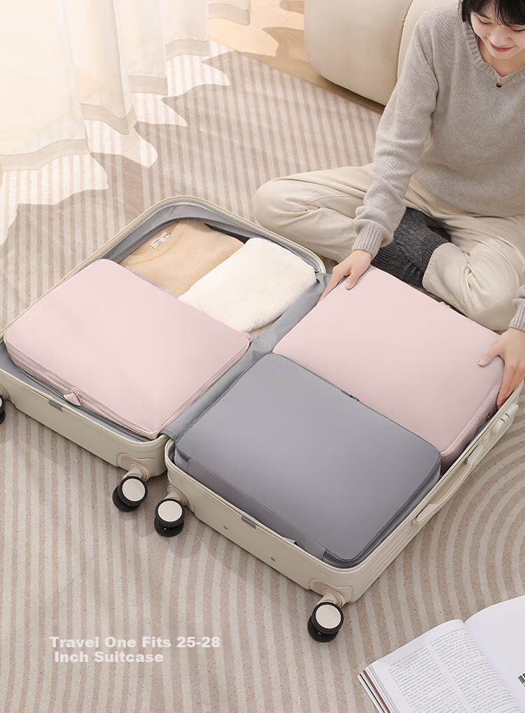 Banzheni down Comforter Compression Storage Bag, Quilt Clothes Moisture-Proof Organizer Bag, Travel Storage Home Packing Bag 9