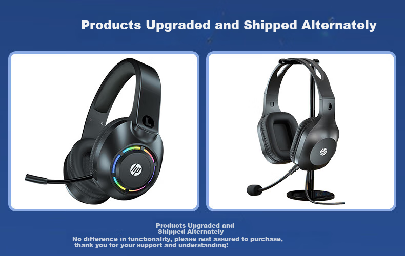 HP Headphones, Over-Ear, for Computer And Laptop Gaming, Voice Communication, Listening Practice, Online Classes, Office Work, Training, Study, Wired Telephone Headset, Two-In Tape-C 2