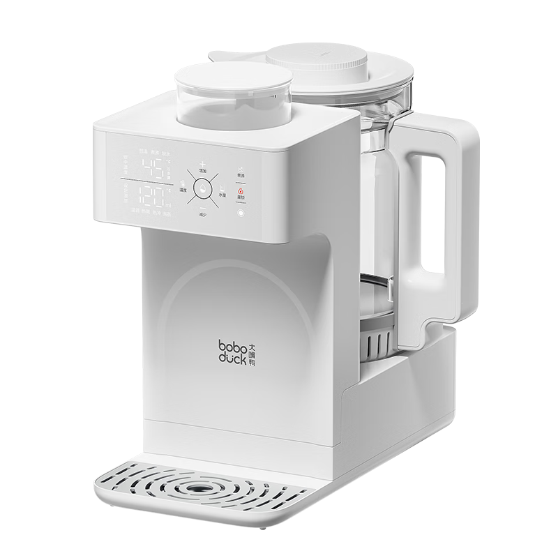 Boboduck Constant Temperature Kettle Baby Milk Preparation Machine Quantitative Water Dispensing All-Glass 0 Glue Temperature Control Kettle 1.5L 6297