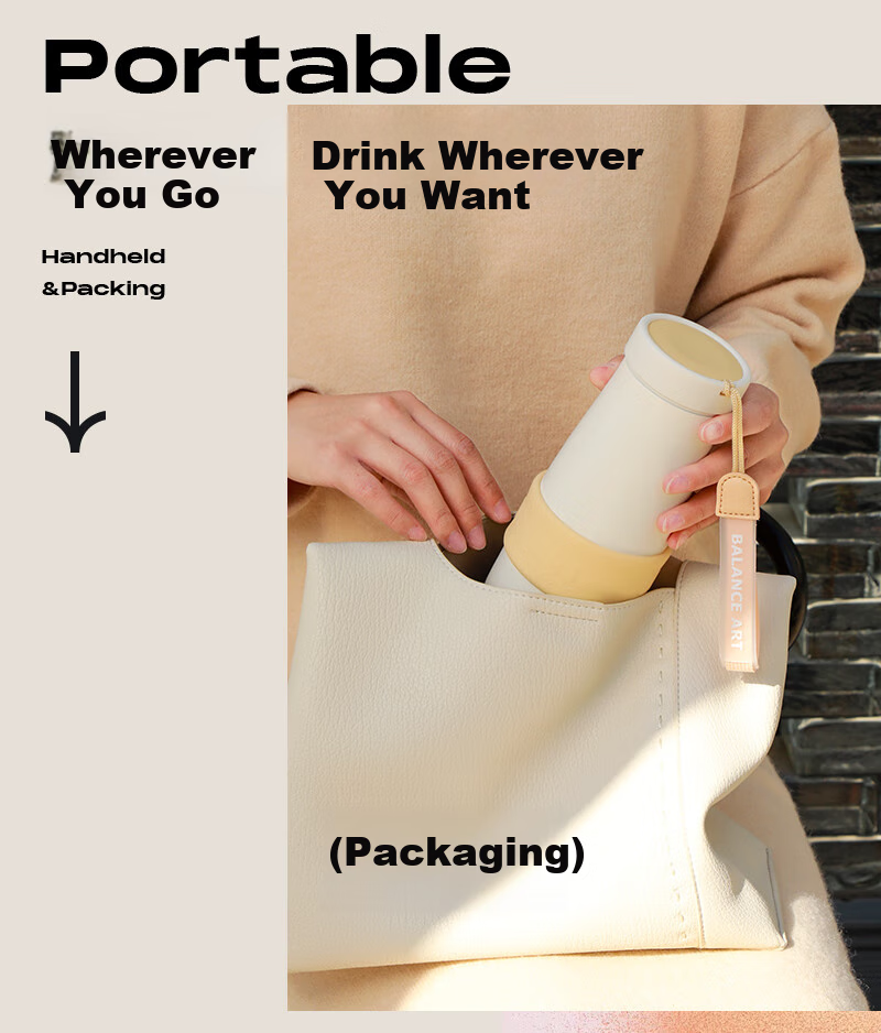 Fuguang Insulated Mug, Student 316L Tea Infuser Cup, Tea Steeping Cup, Water Bottle for Men And Women, Portable Three-In Cup, 500ml 13
