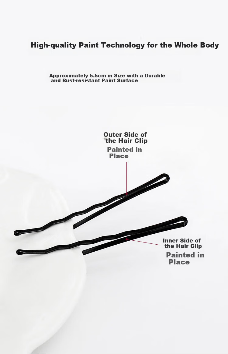 Meifuyu Black Hair Clips (15 Pieces), Straight Barrettes, Side Bangs Clips for Back of Head, MF0620 6