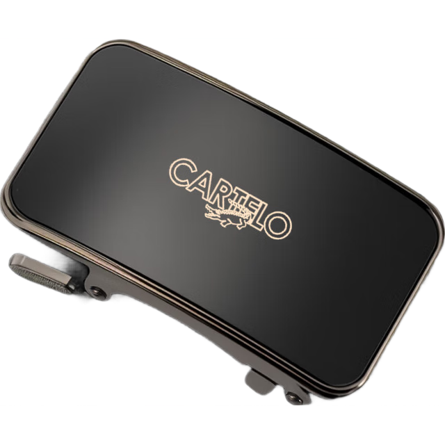 CARTELO Men's Leather Belt, Automatic Buckle, Casual Trouser Belt, Business Gift for Boyfriend on Birthday Or Valentine's Day