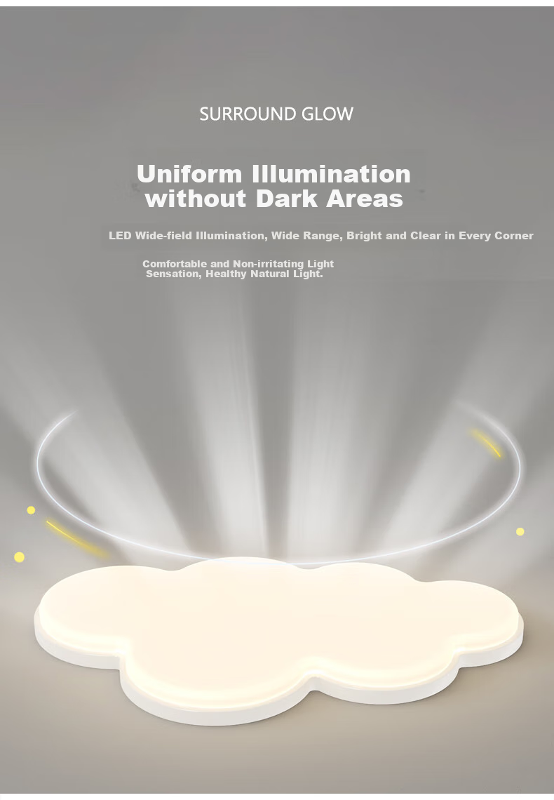 Dengling Ceiling Light, Full Spectrum Bedroom LED, Modern And Simple High Color Rendering Round Lamp for Master And Secondary Bedrooms, Lighting Fixture 4
