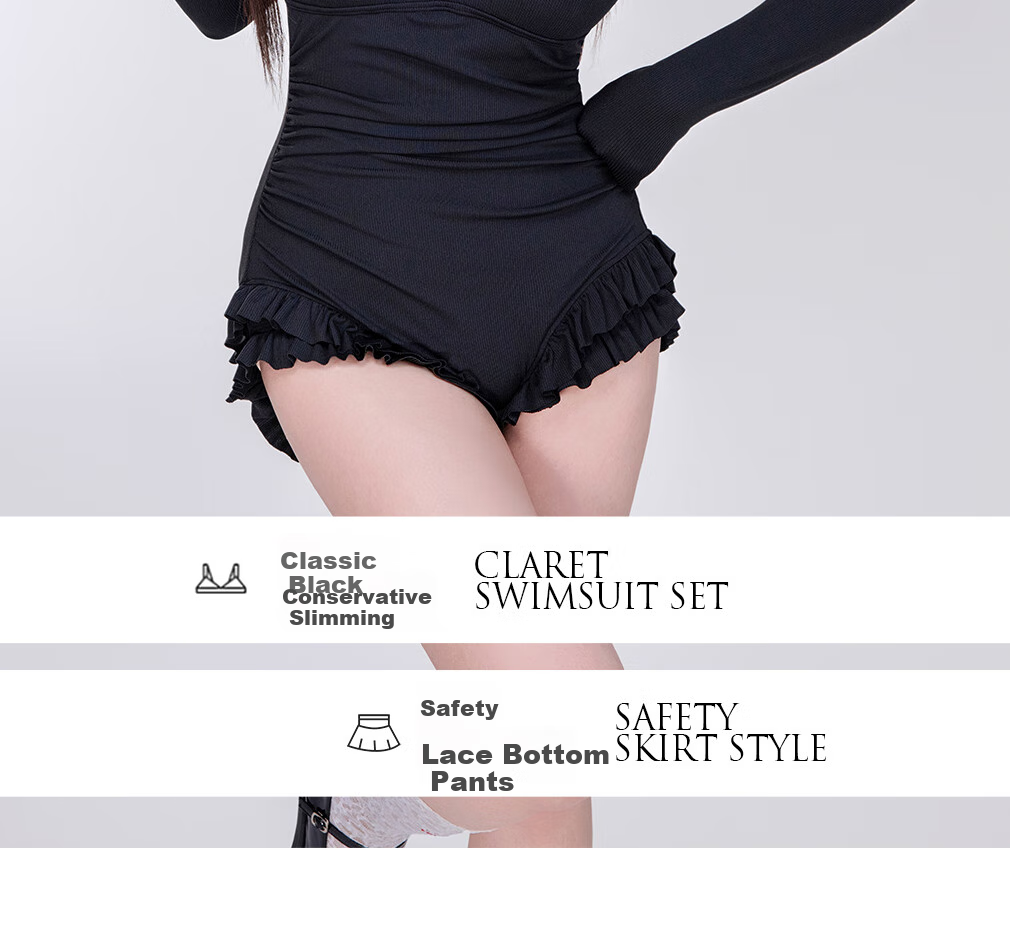 Agliondy Plus Size Swimsuit for Women, Slimming One-Piece Swimwear to Conceal Belly And Flaws, Sexy Hot Spring Resort Style, New 2026 Collectio 3