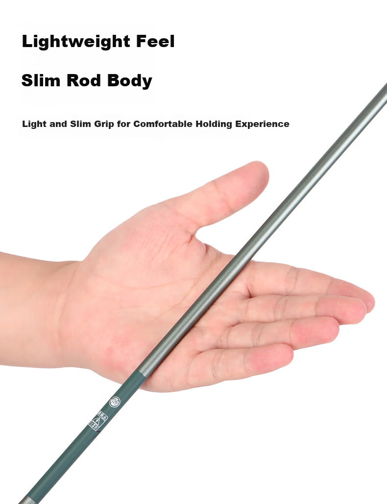 Xionghuo Stream Fishing Rod, Black Pit Carbon Crucian Carp Rod, 2.7 Meters, Ultra-Light And Slim, Wild Fishing Hand Rod, Micro-Fishing Platform Rod, Small Fish Rod 4