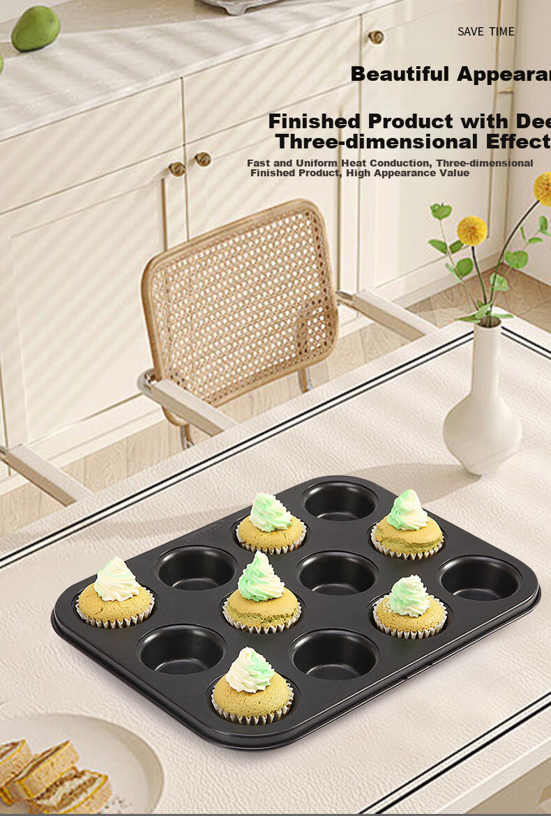 Xuechu Baking Cup Tools, White Gold Polka Dot, Cupcake Paper Liners, 100 Pieces, Cupcake Trays, Small Cake Cups, Matching Xuechu Cake Molds WK9299 2