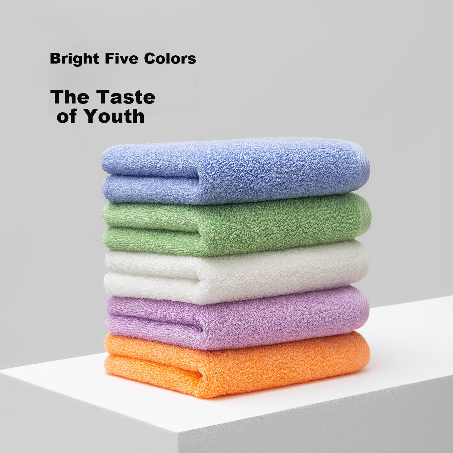 A-Life Sealed Towels, Pure Cotton Thickened, 6-Pack, Xinjiang Long-Staple Cotton Grade A Face And Bath Towels, Absorbent Washcloths