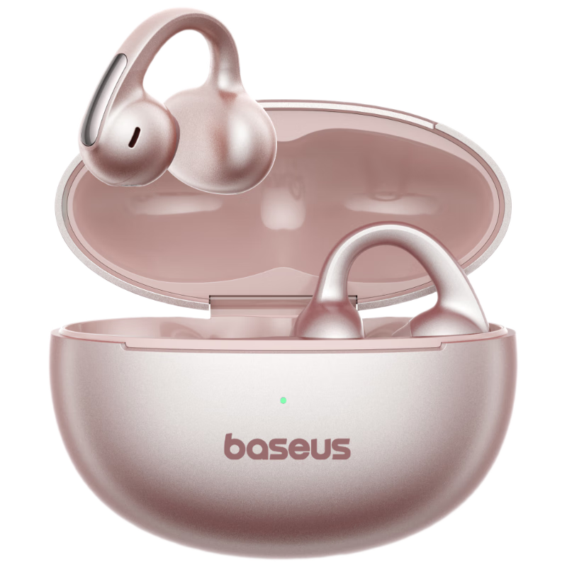 Baseus MC1 Pro AI Translation Bluetooth Earphones [Celebrity Edition] Clip-On Open-Ear Sports Call Noise-Cancelling Bone Conduction for Huawei and Apple Phones