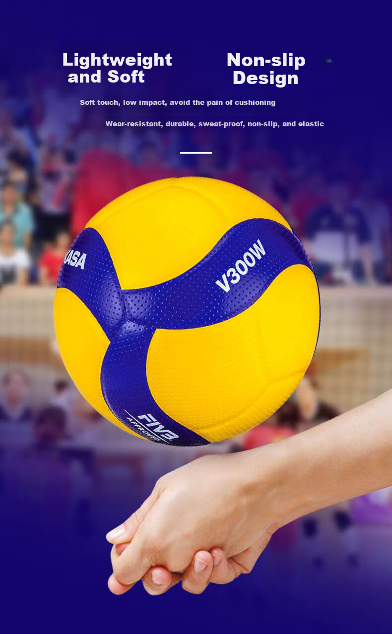Mikasa Volleyball, Official Match And Training Ball, Size 5 Standard Volleyball, VQ2000 6