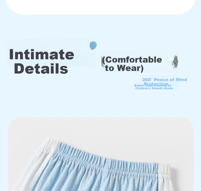 Badibadi Summer Baby And Toddler Mosquito-Repellent Pants, Pure Cotton Sports Trousers for Boys And Girls, Light Green, Smiling Wang, Size 130 15