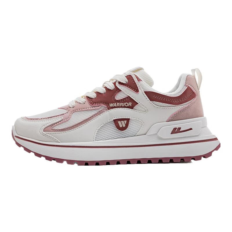 Huili Women's Forrest Gump Shoes, Breathable Mesh Spring Sports Shoes WXY2341, Rust Red (Double Mesh), Size 38