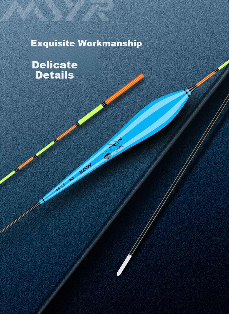 Minjianyiren Ying Series Nano Fishing Float Set, Highly Sensitive Thickened Eye-Catching Carp And Crucian Carp Wild Fishing Float ZE01 2