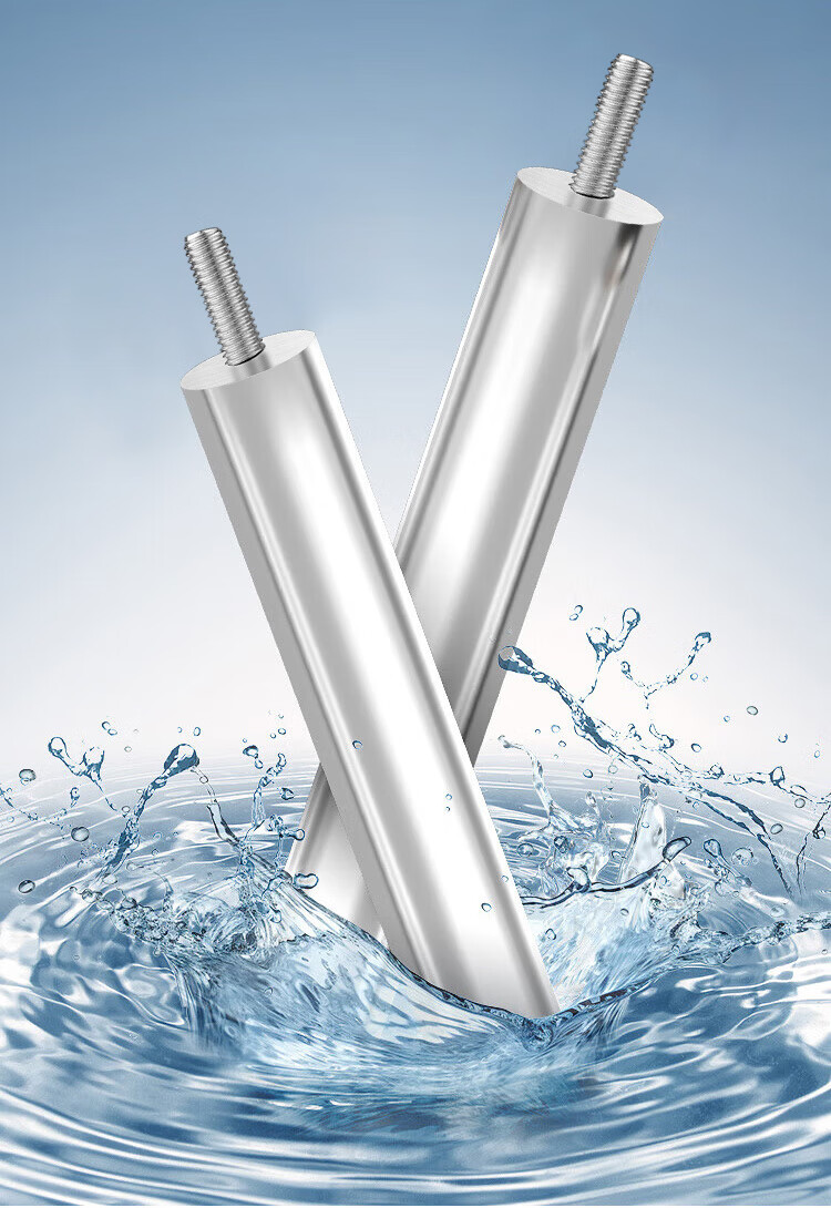 Keruier Electric Water Heater Magnesium Rod, Universal for Vanward/Vanclay/Chigo 50-Liter Household Water Heater Magnesium Rod, Drainage Scale Removal Anode Rod Accessory, Length 250mm, 50L 2