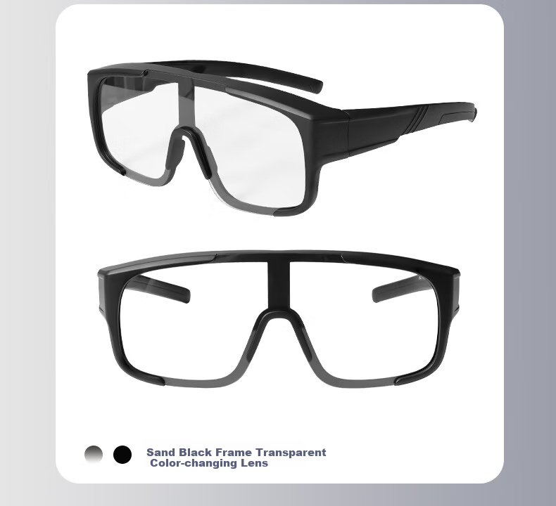 FOREVER Cycling Glasses, Large Frame for Myopia, UV Protection, Windproof, Dustproof, Day And Night Use, Protective Eyewear 17