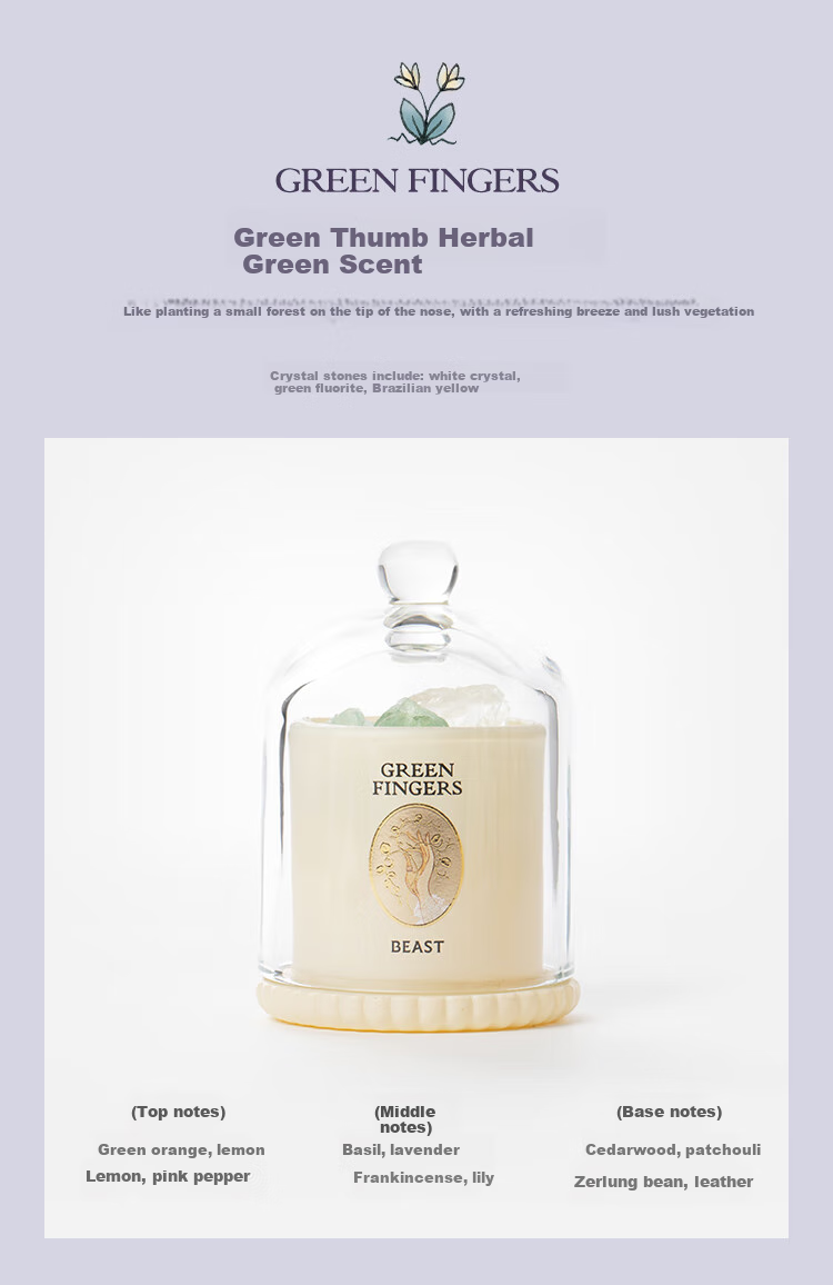 THE BEAST Goddess's Flower Crown Locket Gift Box, Aromatherapy Candle, Indoor Fragrance, Mid-Autumn Festival And Birthday Gift 6