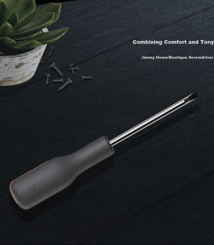 Jimijiaju Industrial-Grade S2 Flathead Screwdriver, 6-Inch, Magnetic Set with Screwdriver And Screwdriver Bits, JM-G116100N 7