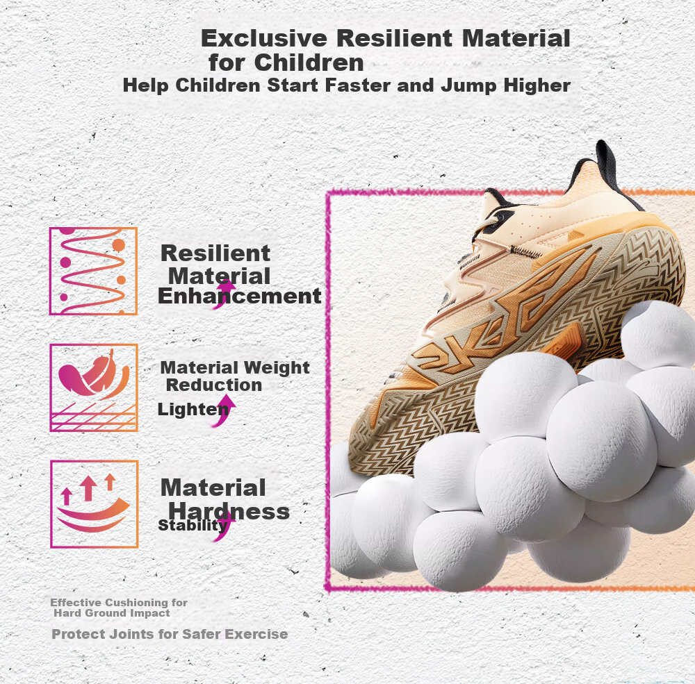 ANTA Children's Sports Shoes for Boys, Big Kids' Size 25, Autumn And Winter Professional Performance Durable Cement Basketball Shoes A12541103 8