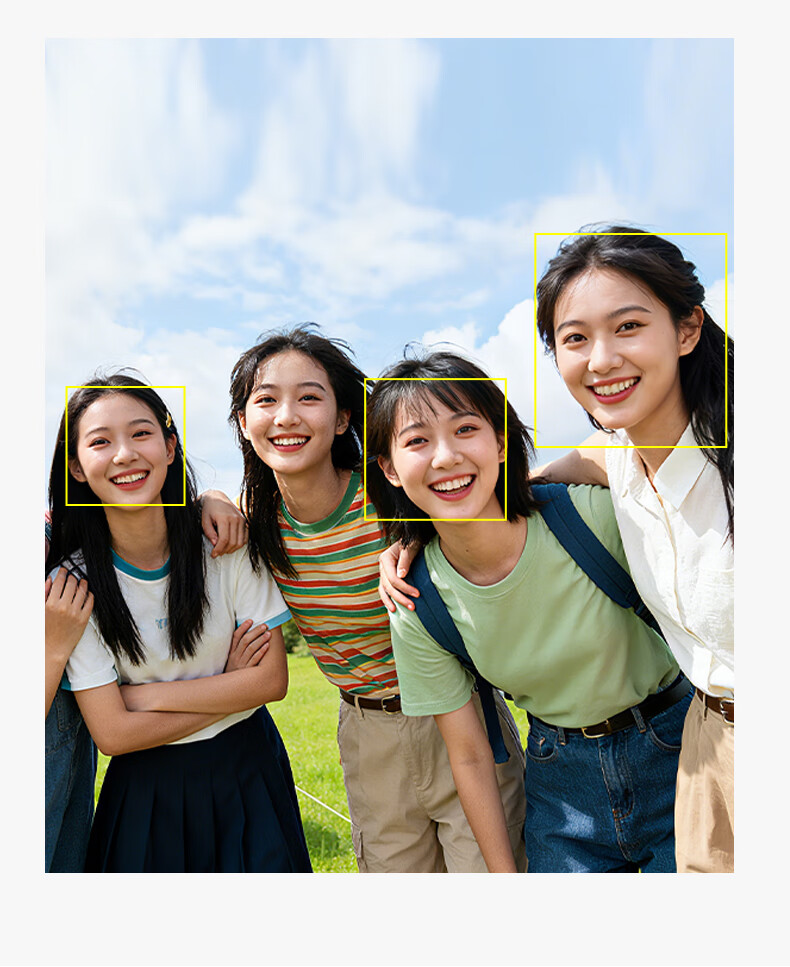 SONGDIAN VE418 Digital Camera HD Large Sensor Vlog Travel Dedicated Full-Color Night Vision Entry-Level CCD Touchscreen Compact Ivory White + 128GB Memory 3