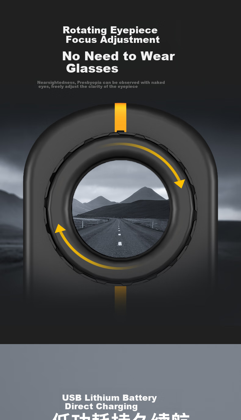 Shendawei Telescope Laser Rangefinder Outdoor High-Precision HD Display Electronic Ruler Infrared Measuring Instrument H-D1500B 10