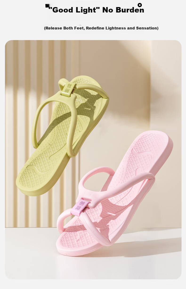 40,000 KM Foldable Travel Slippers Women Portable Non-Slip Swimming Men Business Hotel Slippers 6