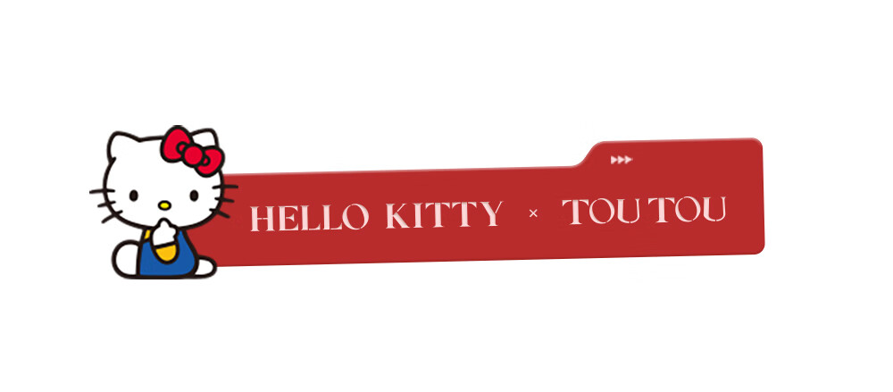 Toutou Hello Kitty Cosmetic Bag Toiletry Storage Pencil Case Children's Day Birthday Gift for Girlfriend 46