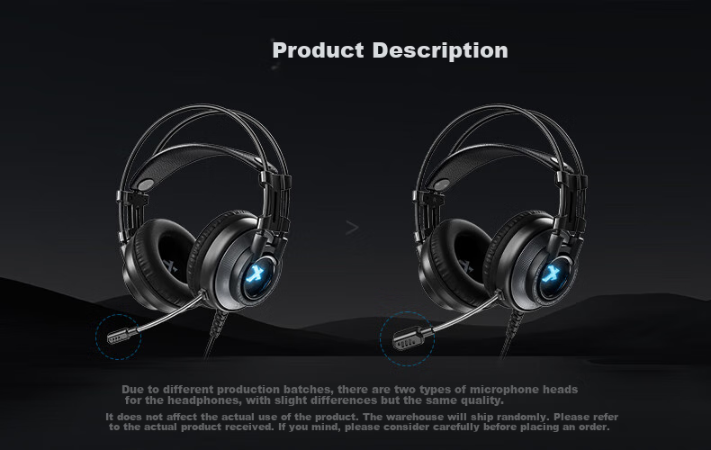 XIBERIA K9USB 7.1 Audio Gaming Headset, Wired Over-Ear E-Sports Headphones for Laptop, Noise-Cancelling Microphone, Online Class Music PUBG Wired Control Professional Version Mengxianyua 4