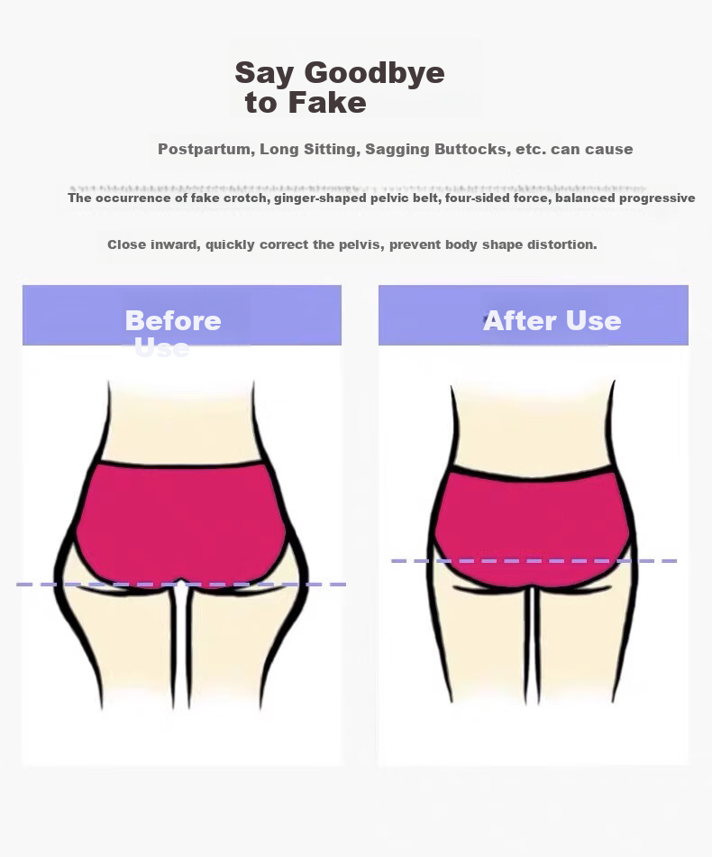 Da Ren You Xi Pelvic Belt with Sacroiliac Joint Support, Postpartum Women's Waist Brace for Anteverted Pelvis And Pubic Dislocation Repair, XL Size 7