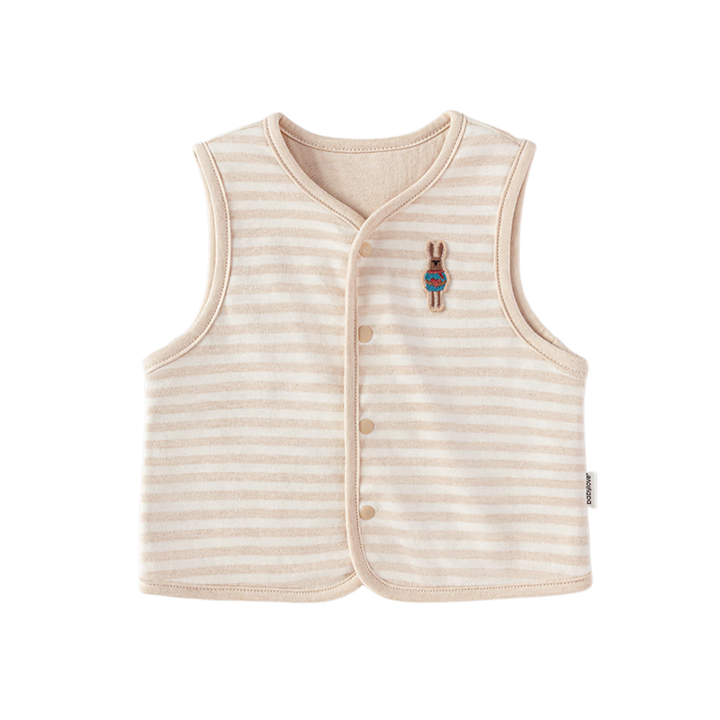 Babylove Infant Vest, Spring And Autumn Pure Cotton Outer Wear, Warm Top for Baby Boys And Girls, Colorful Cotton Simple Versatile Vest, Sleeveless Jacket