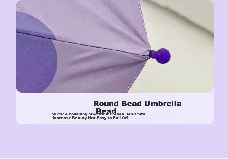 Baoshi Children's Umbrella, Girls' Sunshade Umbrella, Long Handle Cartoon Elementary School Student Straight Handle, Dual-Use for Rain And Shine, Black Rubber Umbrella, Purple Waterproof Umbrella Cover 9