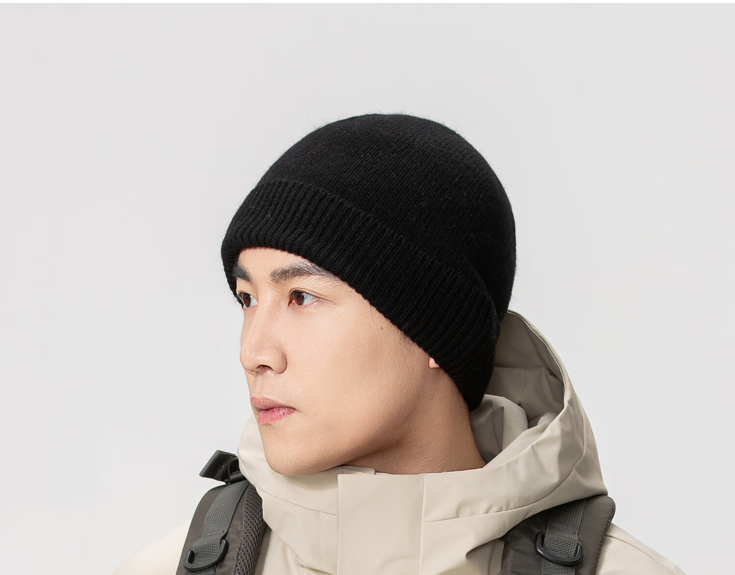 Siggi 100% Cashmere Warm Knit Hat, Autumn And Winter Warm Ear-Protecting Knitted Cap, Winter Hat, Cold Hat, Cold-Proof Hat for Me 21
