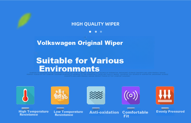 Aoye Windshield Wipers Suitable for Volkswagen Tayron 2019-2026 Models/Tiguan X Boneless Wiper Blades, Front Wipers, 1 Pair, 25+22 Inches 3
