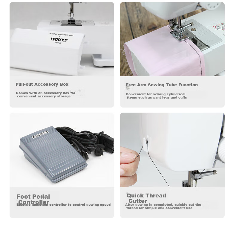 Brother JA007 Home Compact Mini Electric Multi-Function Sewing Machine with Simple Lockstitch And Buttonhole Self-Operated Flagship Store 13