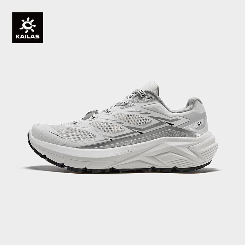 KAILAS C4 Trail Running Shoes for Women, Non-Slip Shock-Absorbing Lightweight Hiking Outdoor Running Shoes