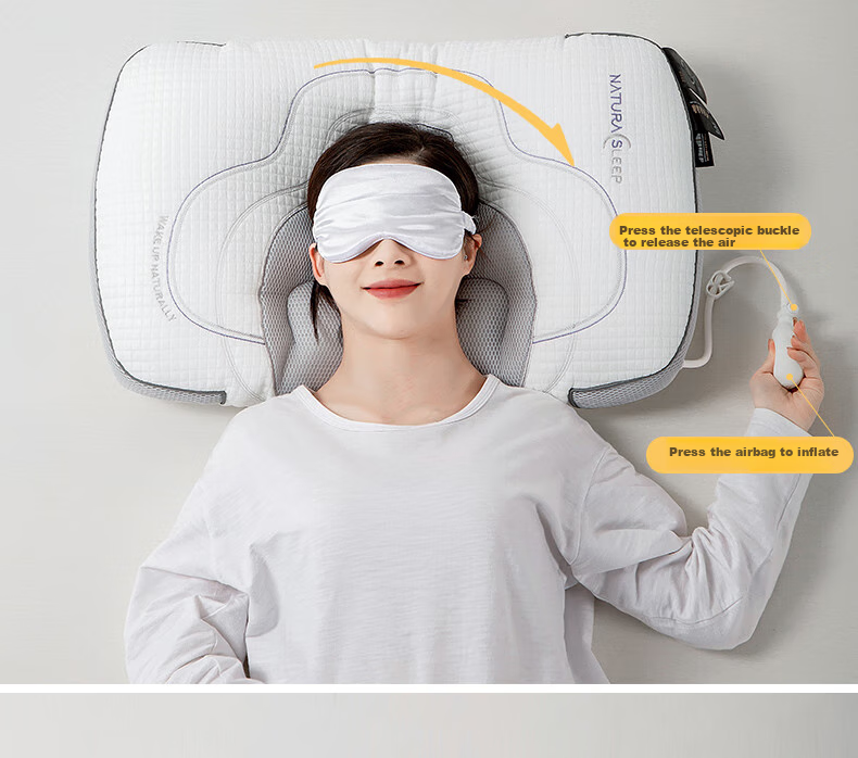 Grace Adult Sleep Pillow, Adjustable Air Cushion Pillow, Home Neck Support Pillow Core, Cervical Pillow 9