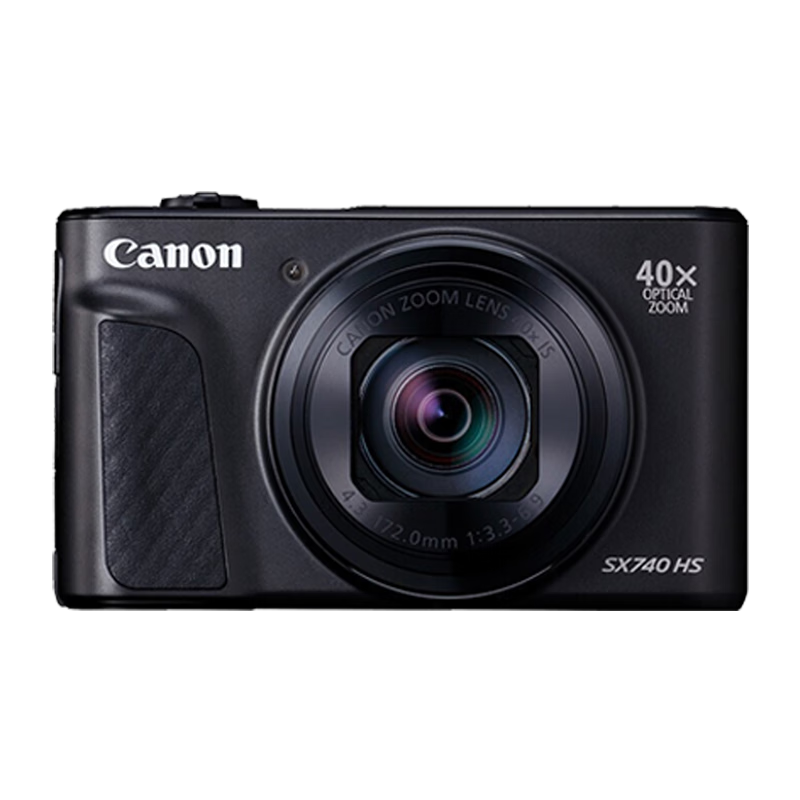 Canon PowerShot SX740 HS Digital Camera 4K Video 40x Optical Zoom Portable Travel Compact SX740 HS Essential Shooting Kit