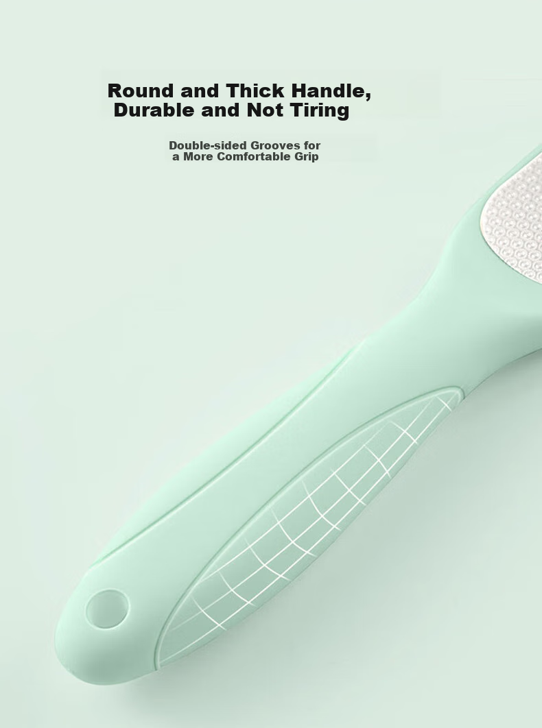 Baoshi Foot Scrubber, Pumice Stone for Removing Dead Skin And Calluses, Double-Sided Heel Scraper for Thick Skin, Portable 9